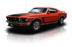 red boss 302 69 mustang